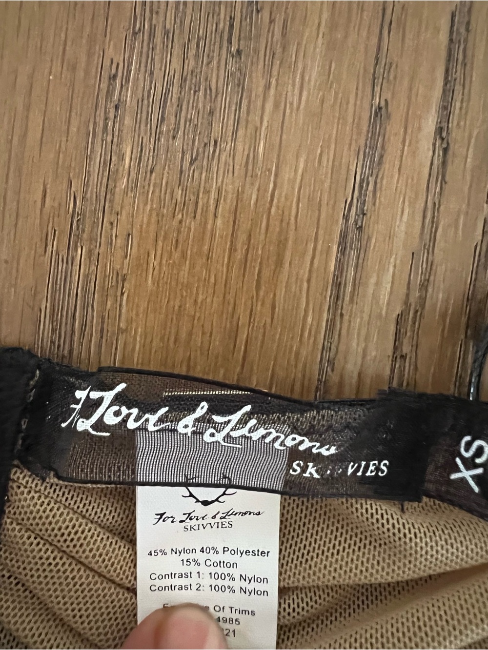 For Love & Lemons Kate Underwire
Bra Size XS NWOT - Picture 4 of 8
